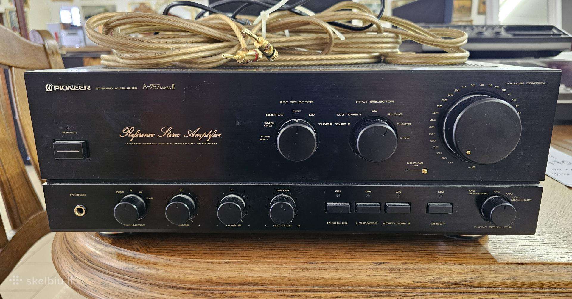 Pioneer A-757 mark Stiprintuvas
