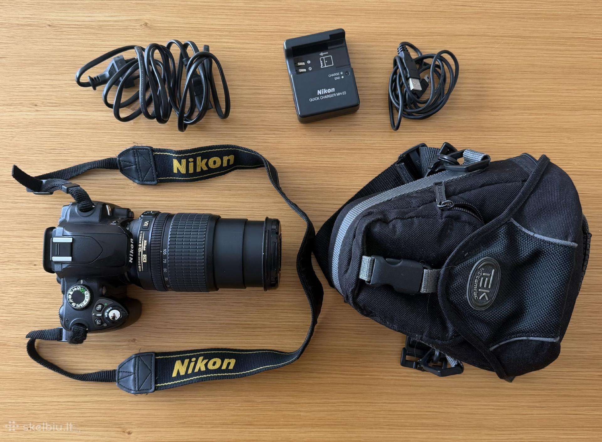 Nikon D60 naudotas, bet labai geras fotoaparatas