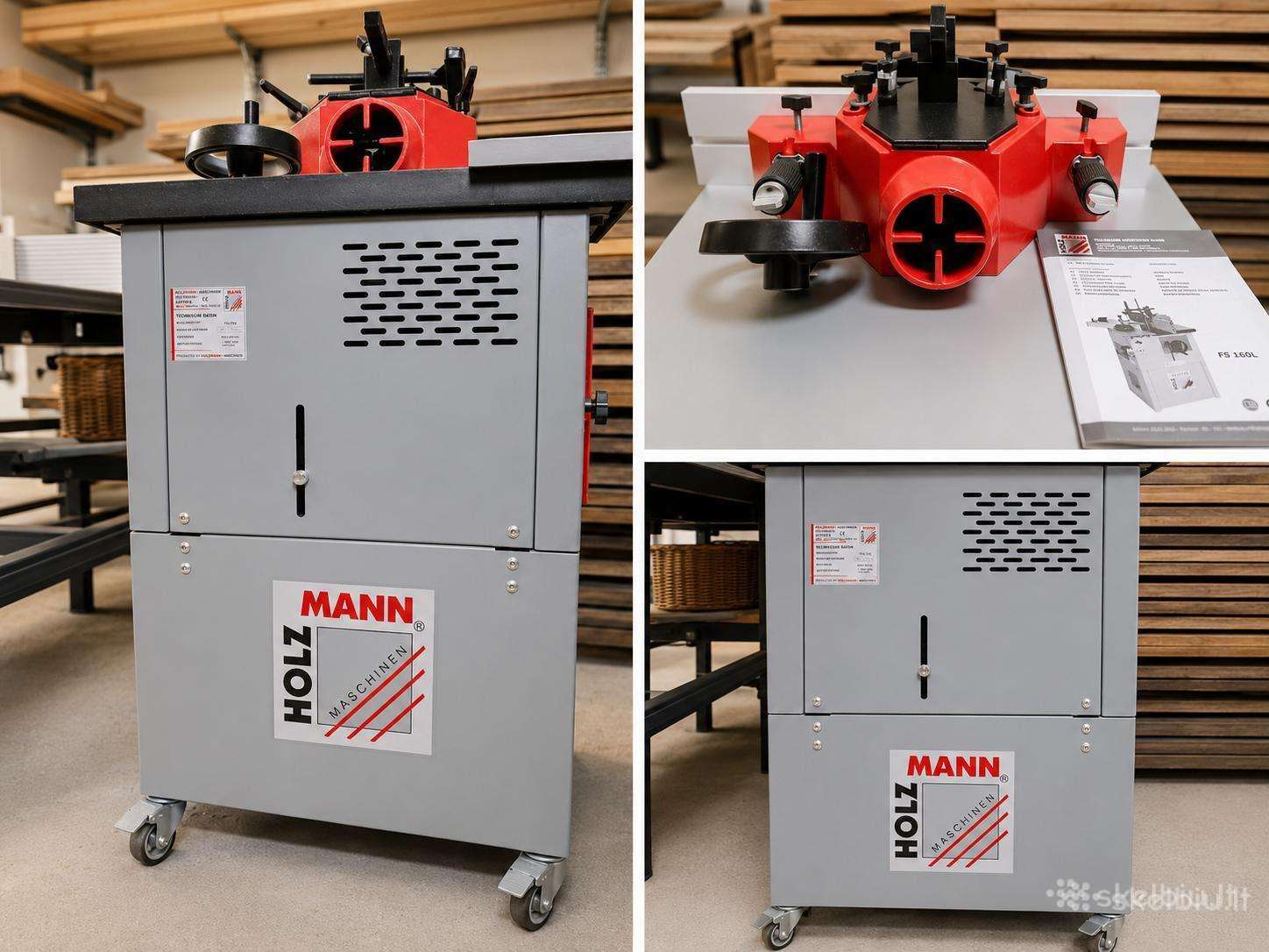 Holzmann frezavimo staklės (Fs160l)