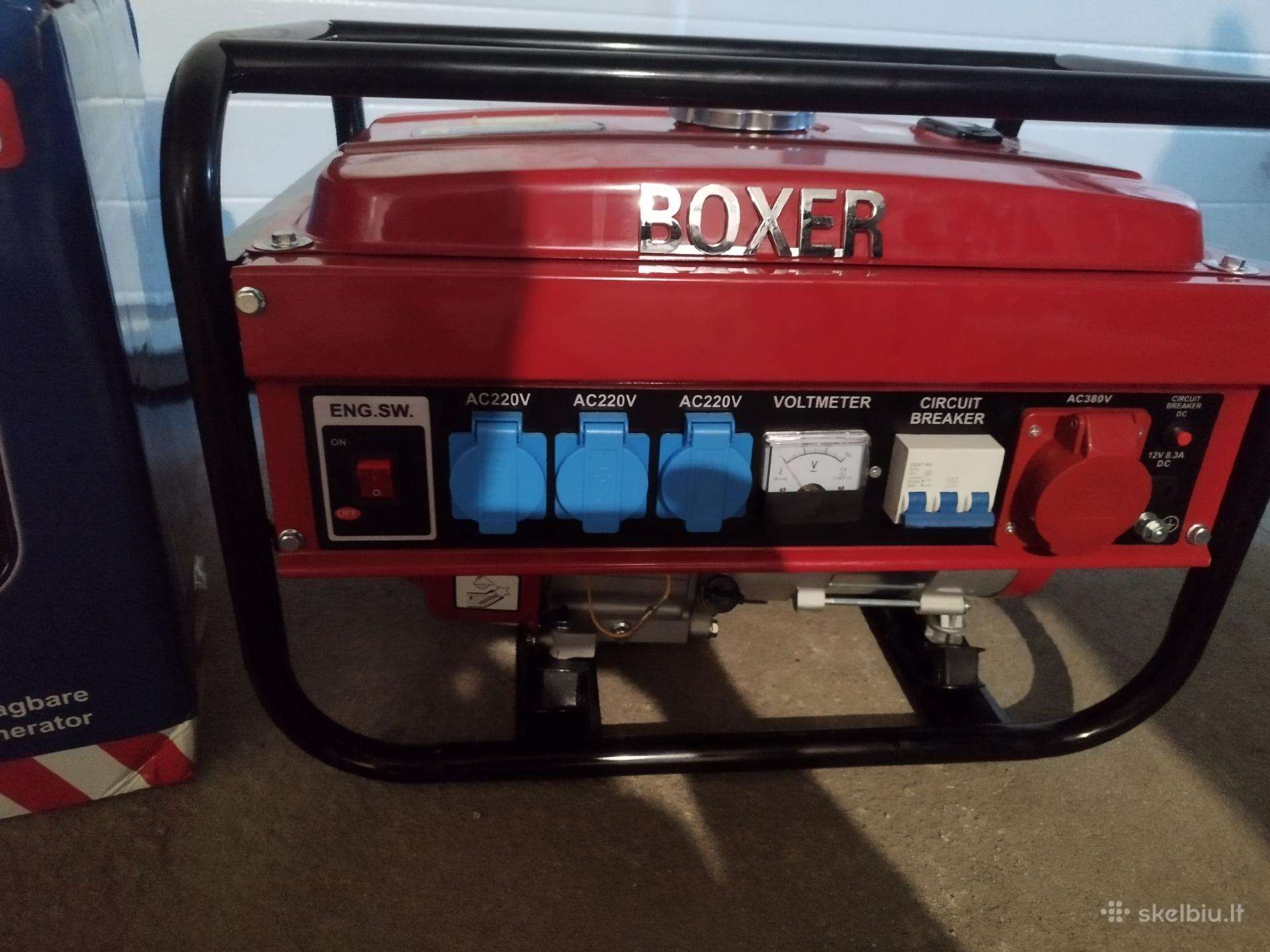 Generatorius 3500w nera sroves, variklis dirba ok