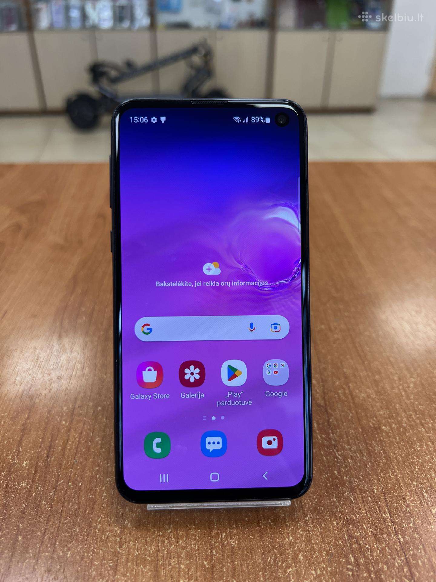 Samsung G970 Galaxy S10e 128 GB (naudotas)