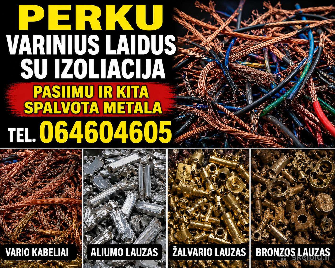 Perku Varinius Laidus Kabelius Pasiimu