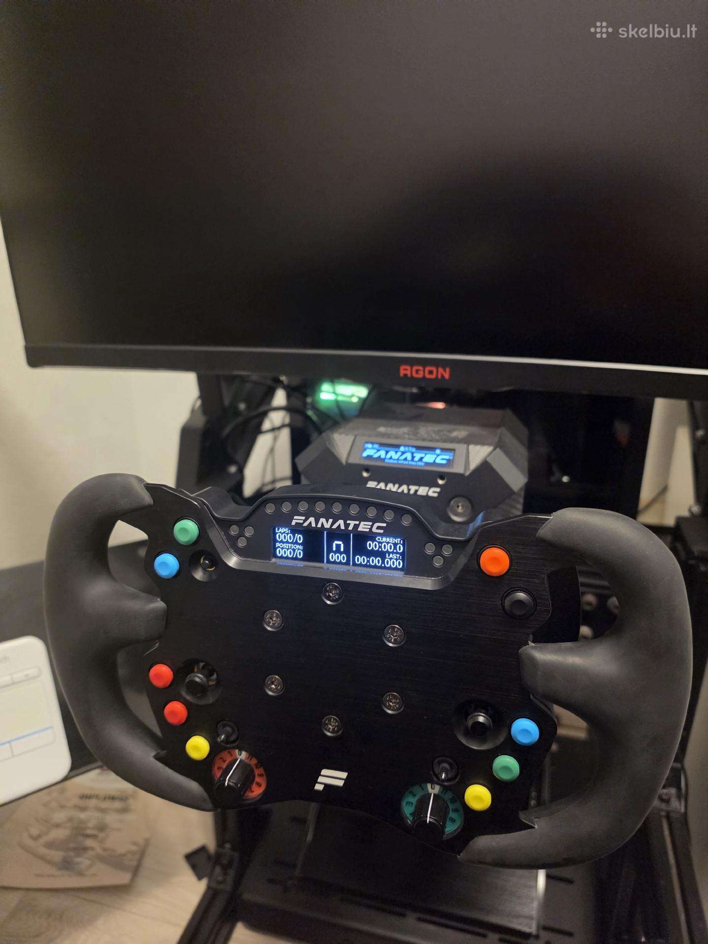 Fanatec Dd2 25nm V3 pedalai 2 vairai