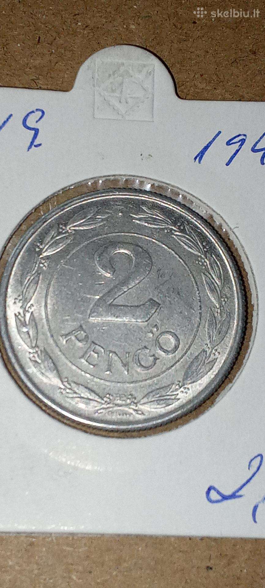 Vengrija 2 pengės 1941