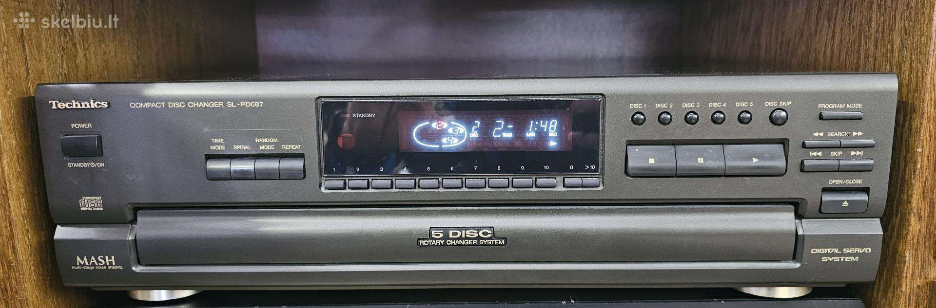 Technics SL-pd867 –CD) keititiklis-grituvas