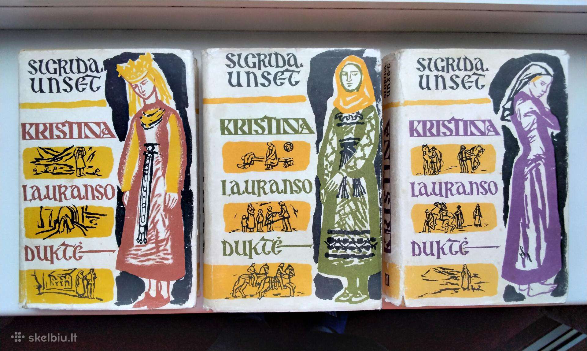 S. Unset. Kristina Lauranso duktė. 1,2,3 t. 1960 m