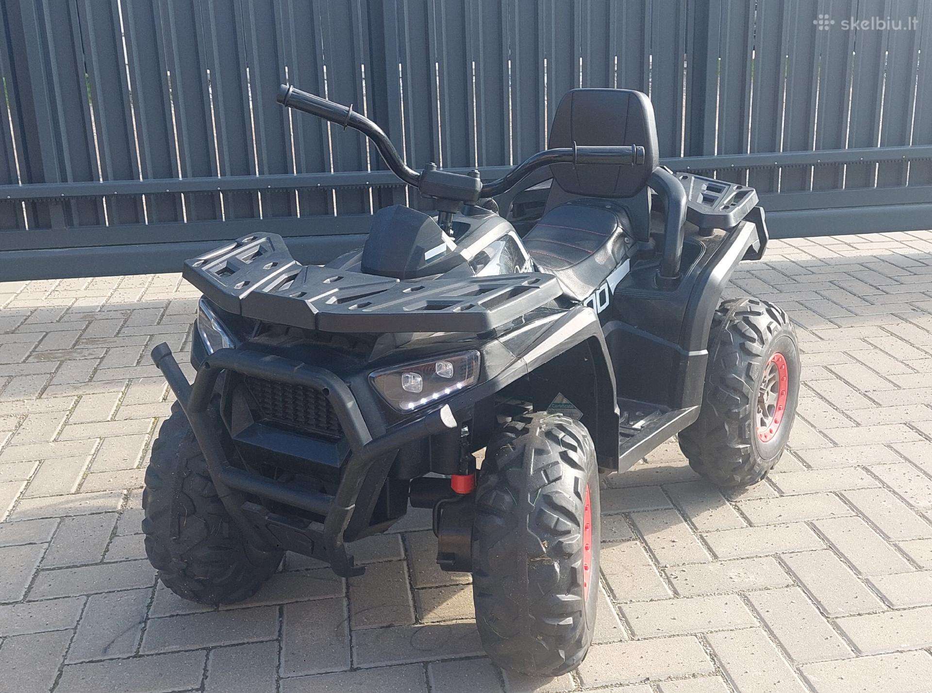 Parduodamas vaikiškas elektrinis keturratis