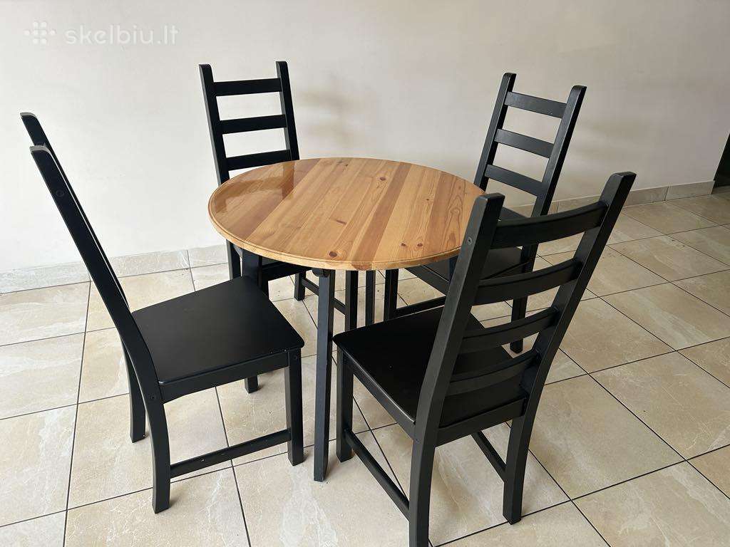 Stalas su kėdėm iš ikea