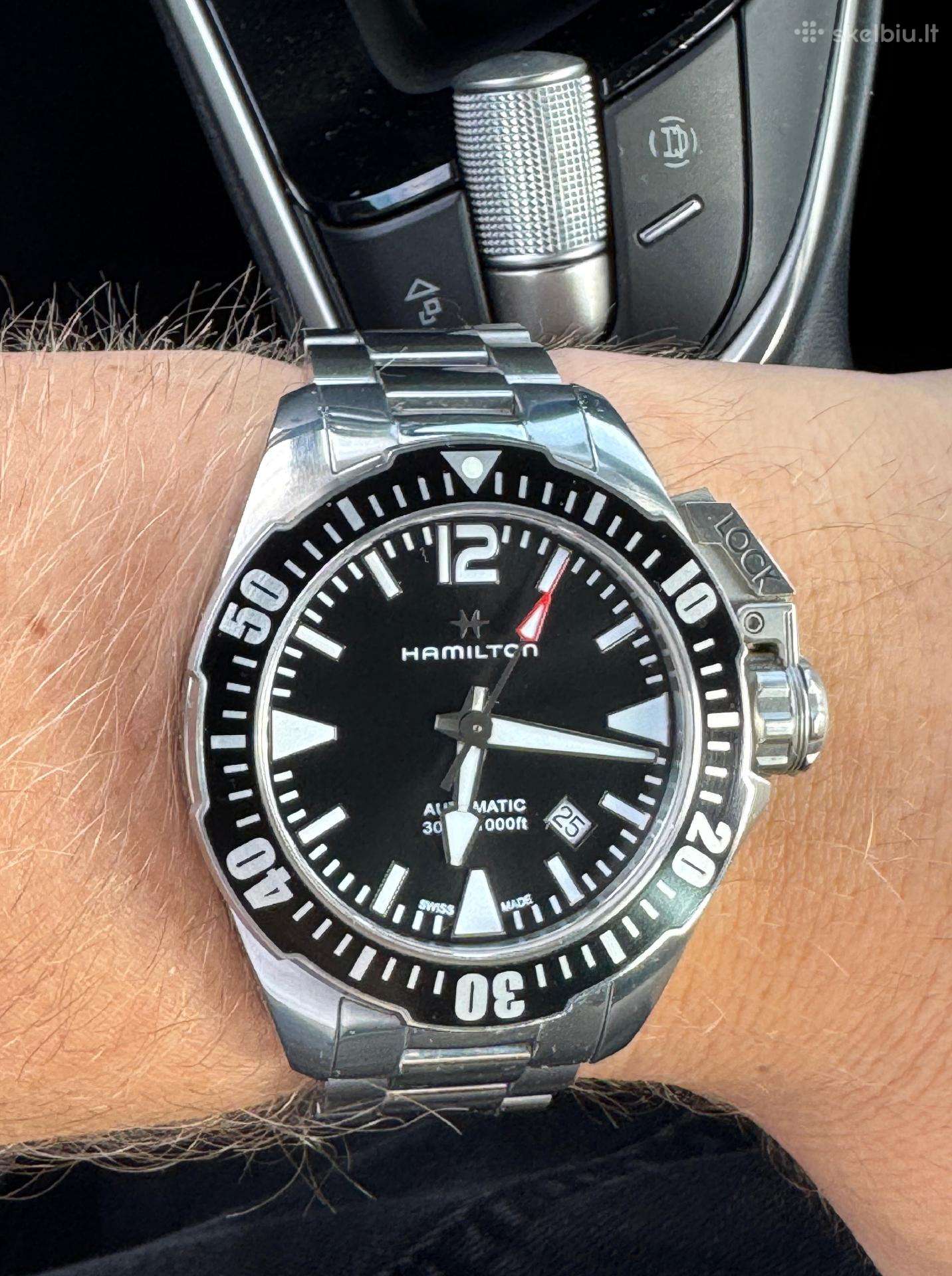 Hamilton Frogman laikrodis
