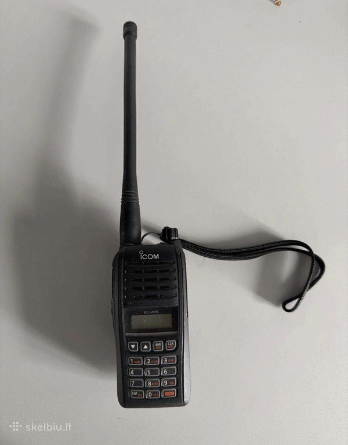 Icom Ic-a16 Aviation Radio (handset only)