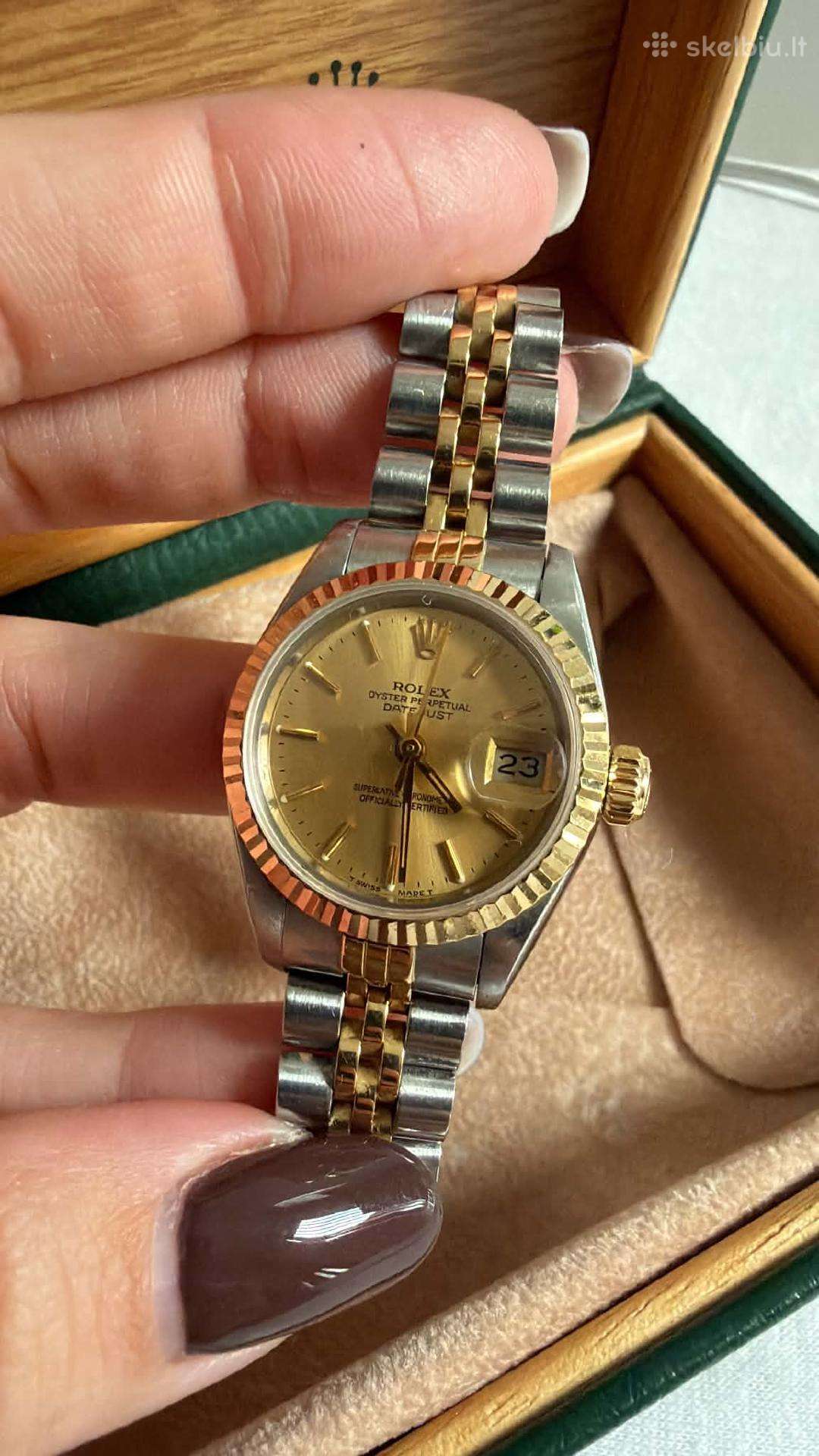 Rolex Lady-datejust 69173 – 18k auksas / plienas