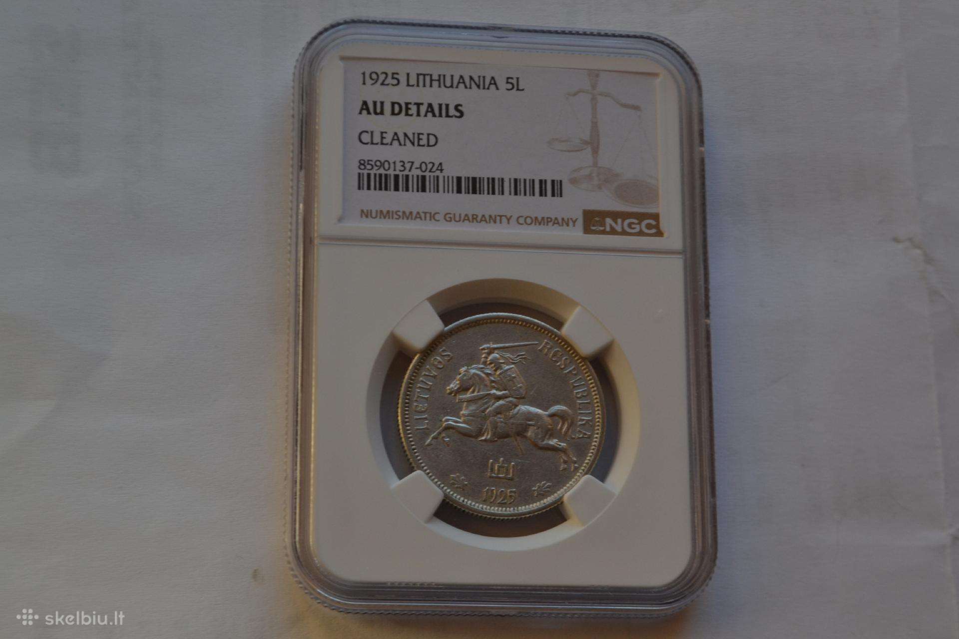 5 Litai 1925 m.