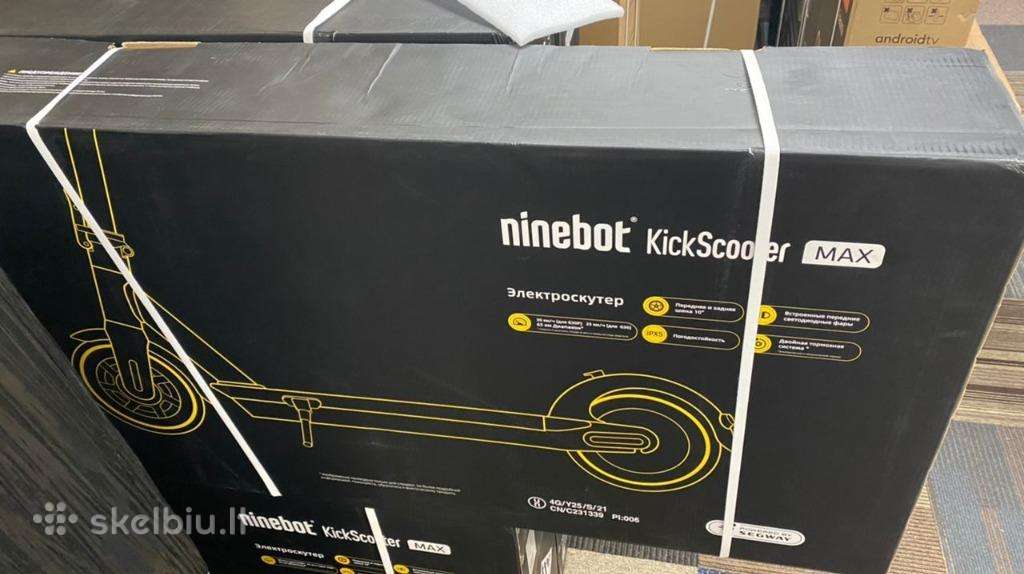 Segway Ninebot Max G30p, Naujas, 30km/h!350w!gen2