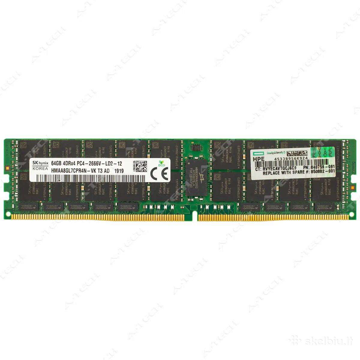 Serverinė atmintis 64gb Ddr4-2666 Ecc Lrdimm