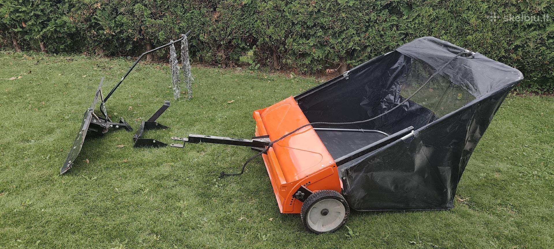 Husqvarna sodo traktoriuko priedai.