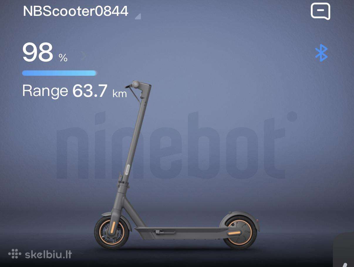 Elektrinis paspirtukas Ninebot By Segway