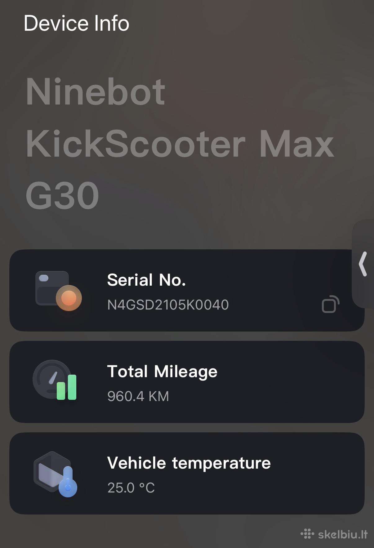 Elektrinis paspirtukas Ninebot By Segway