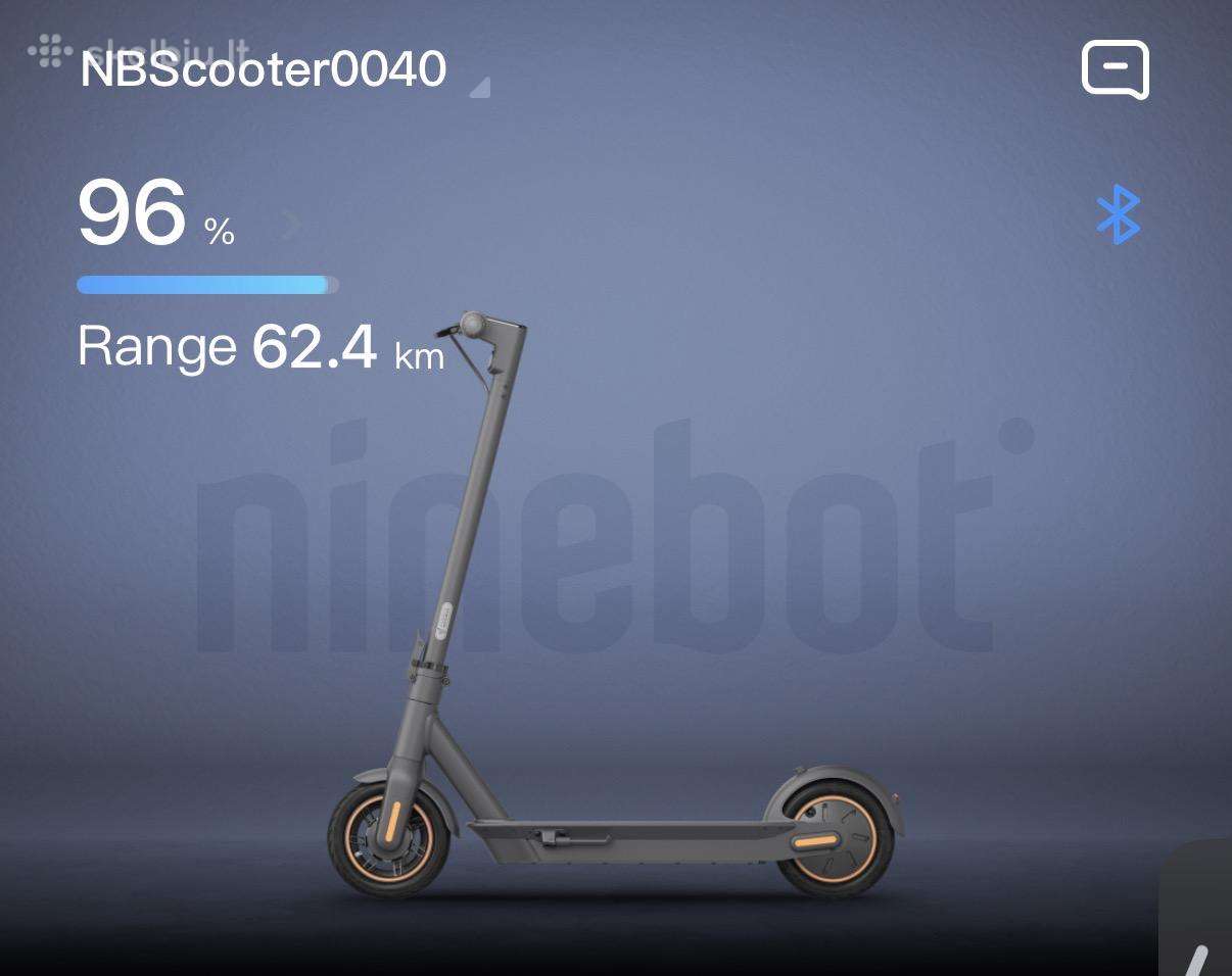 Elektrinis paspirtukas Ninebot By Segway