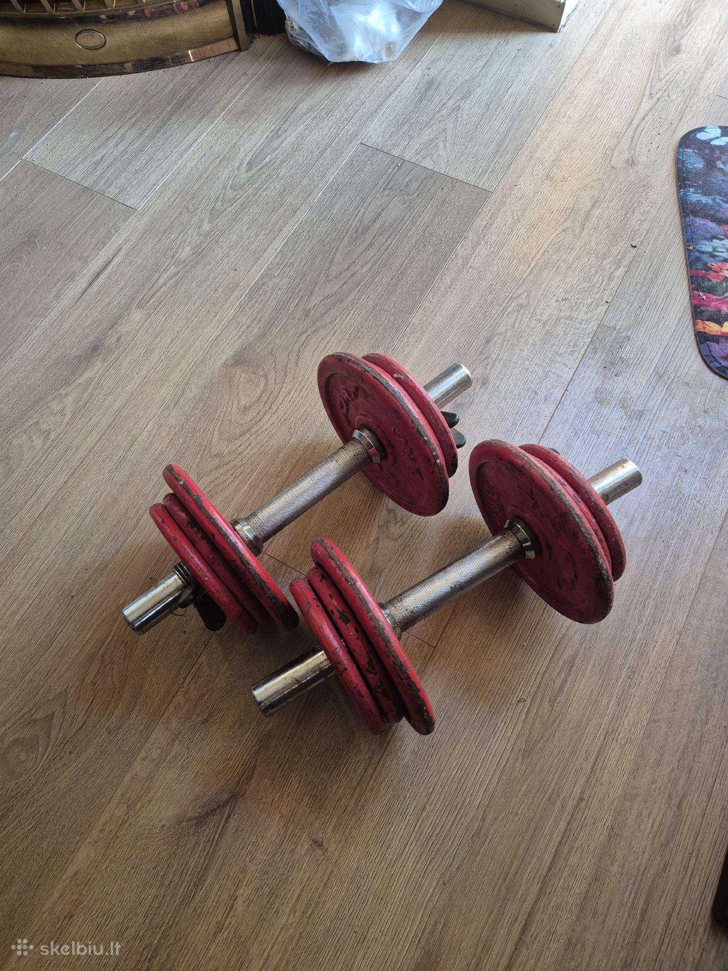 Parduodu hantelius po 10 kg