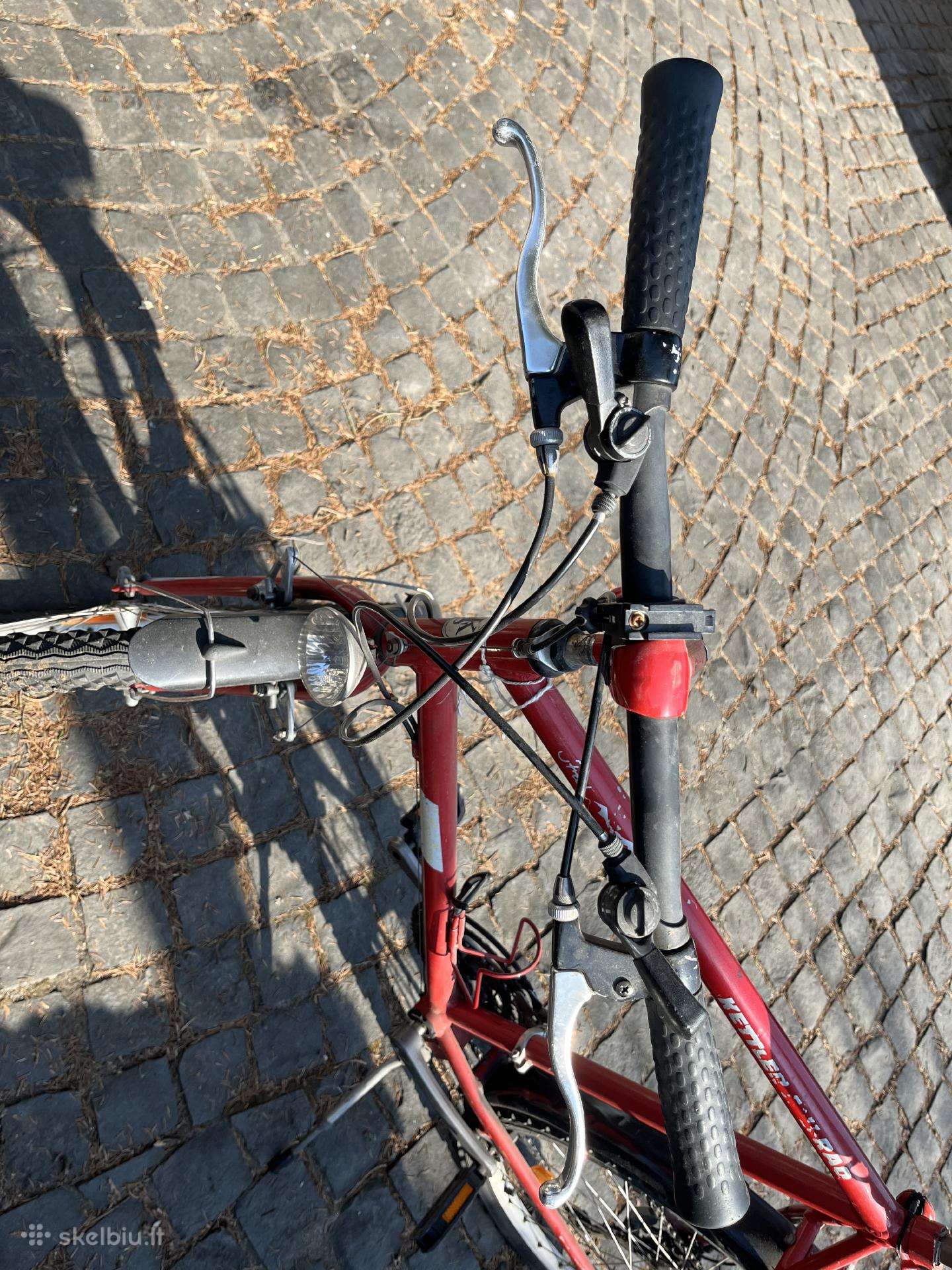 Kettler miesto / turistinis dviratis su bagažine