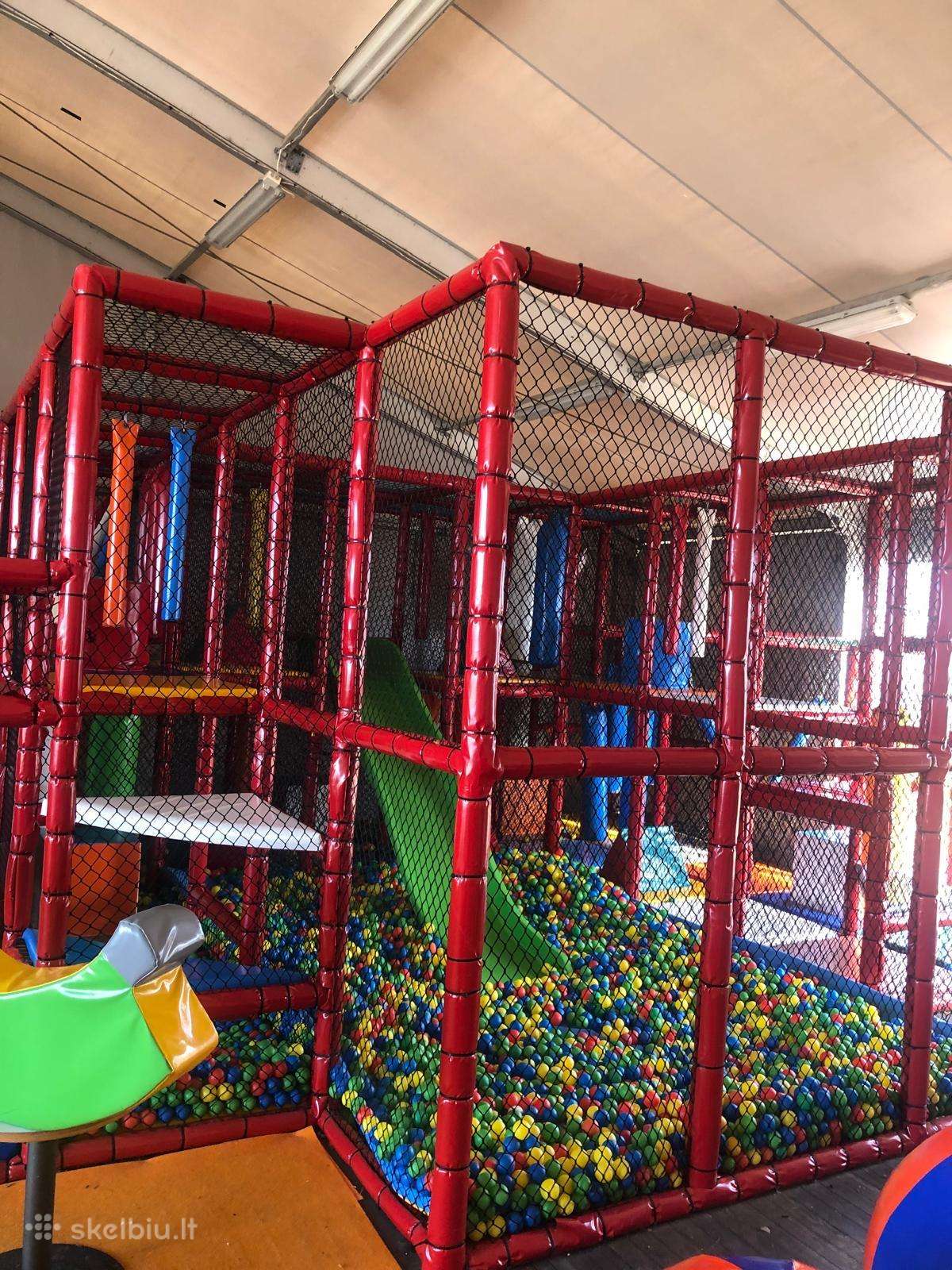 Profesionalus vaikų žaidimų labirintas 5x7 m