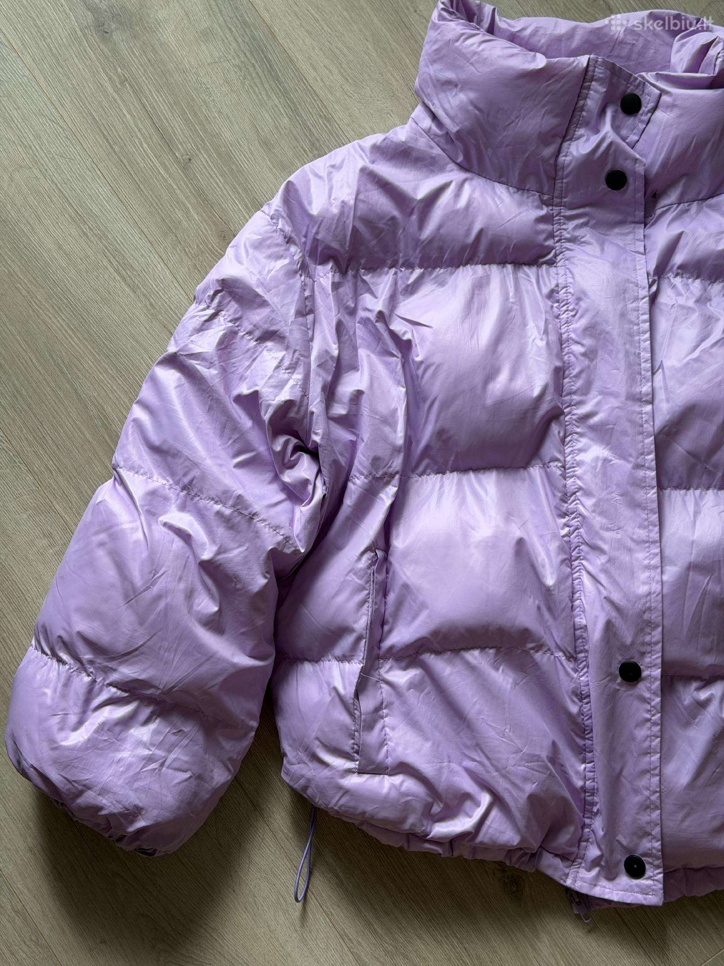 Y.r.m.y lilac padded jacket, spring, snap buttons