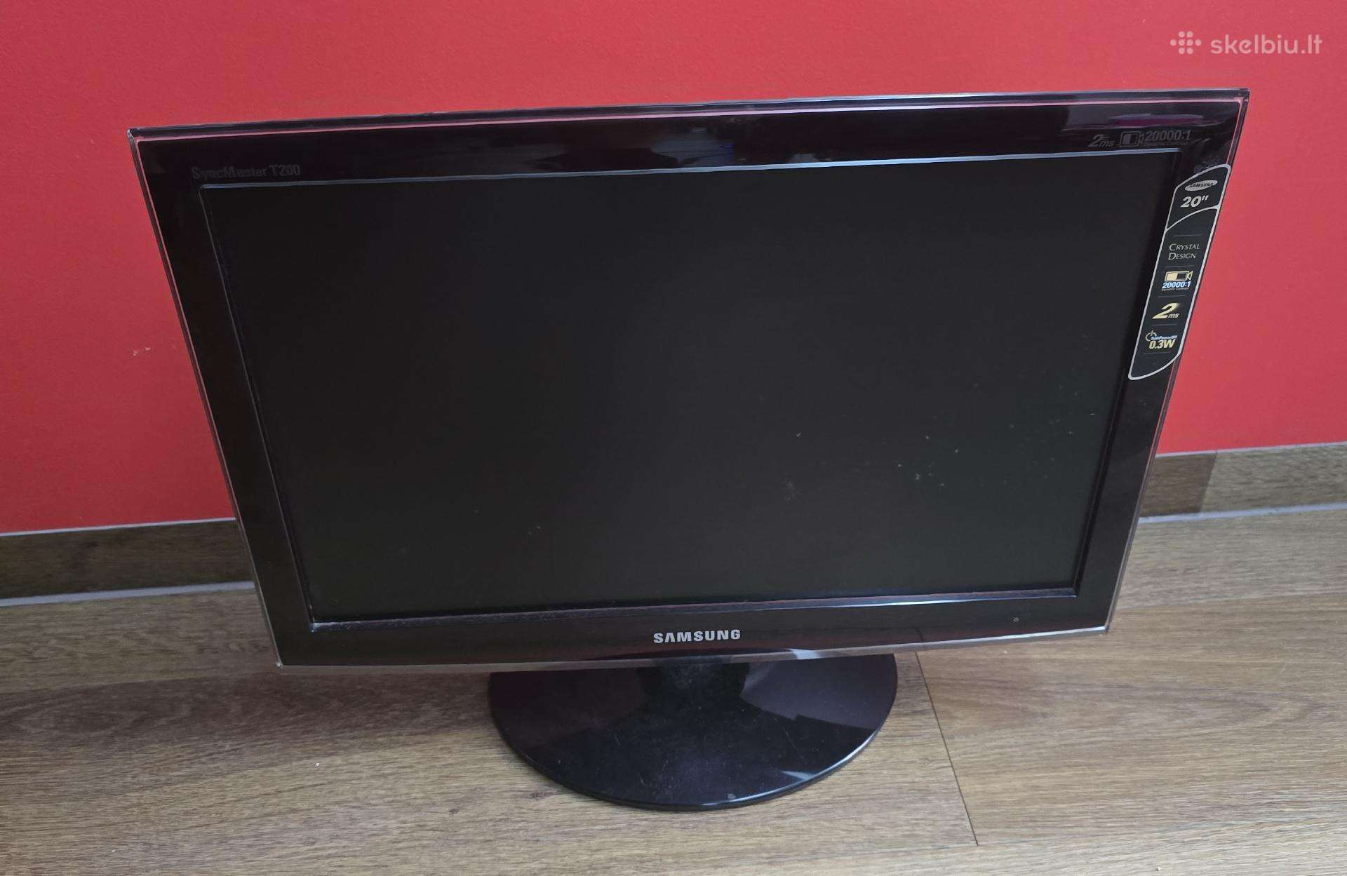 Samsung Syncmaster T200 monitorius 20 coliu