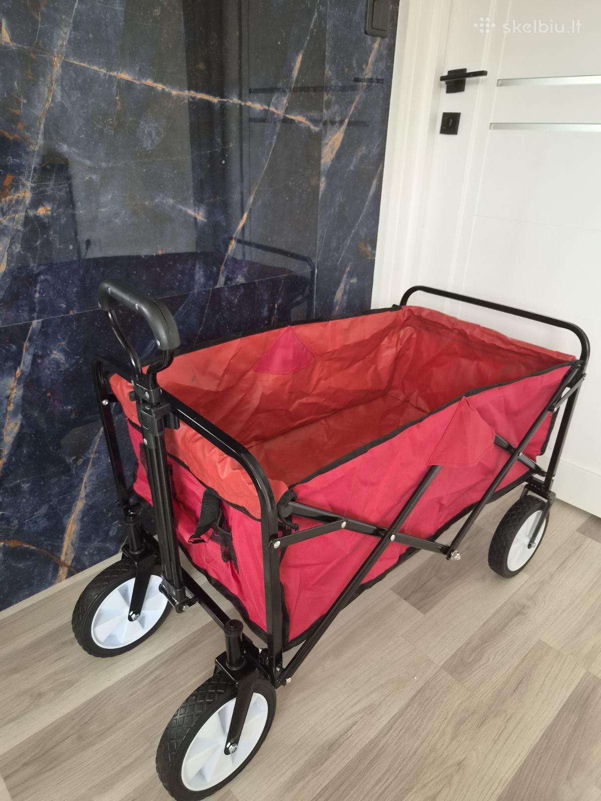Sulankstomas transportavimo vežimėlis
