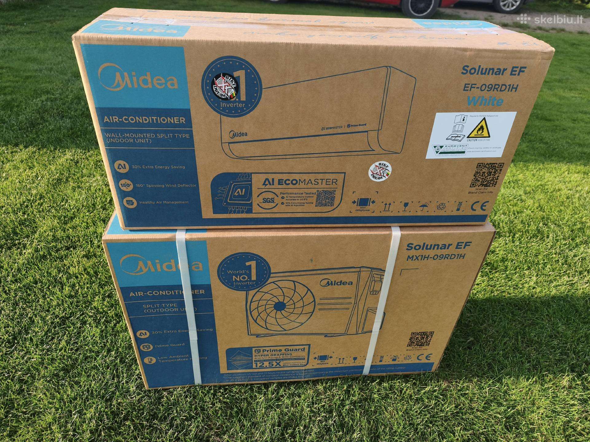 Naujas Oro kondicionierius Midea Solunar 2.6kw