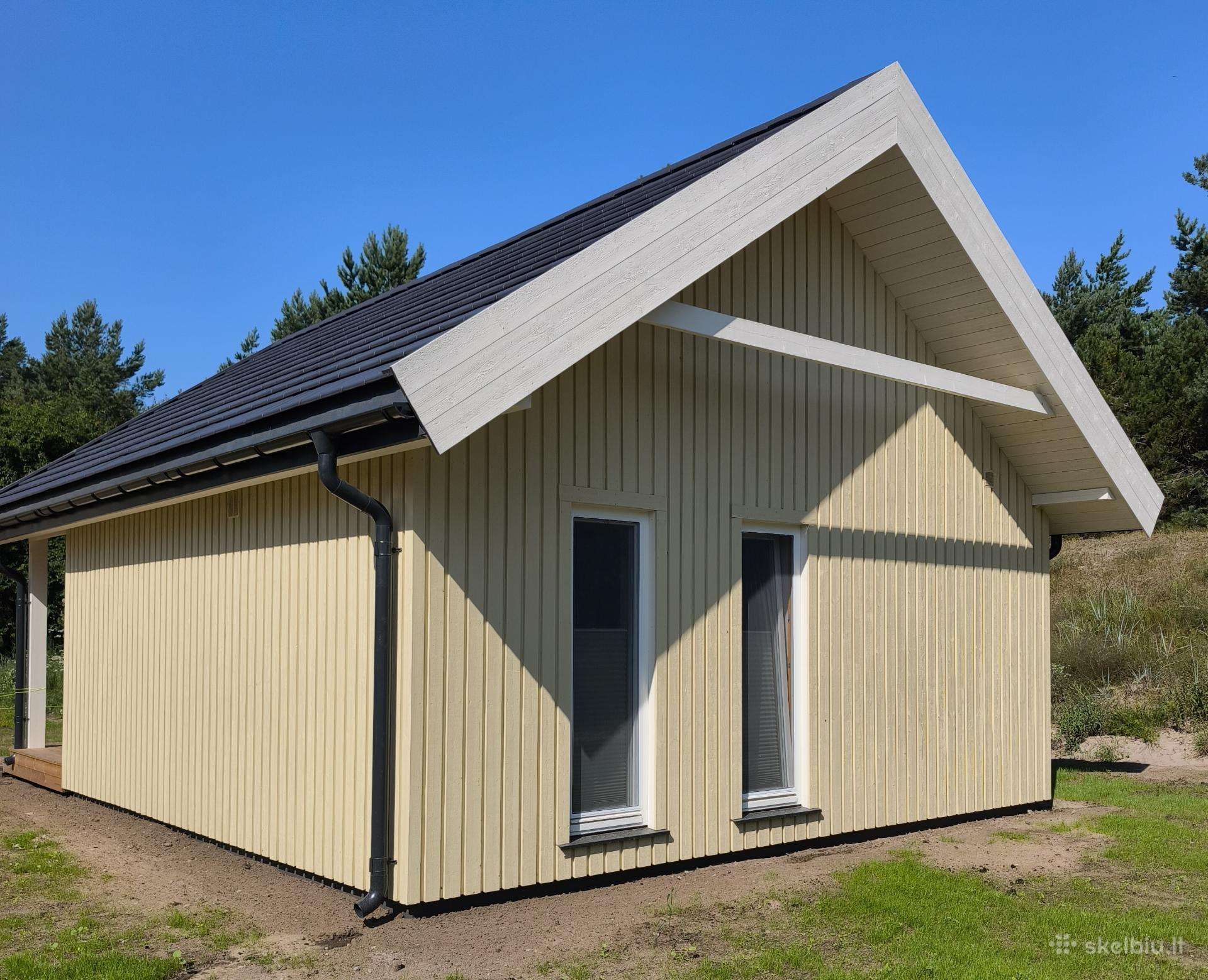 Modulinių ir Karkasinių namų statyba.