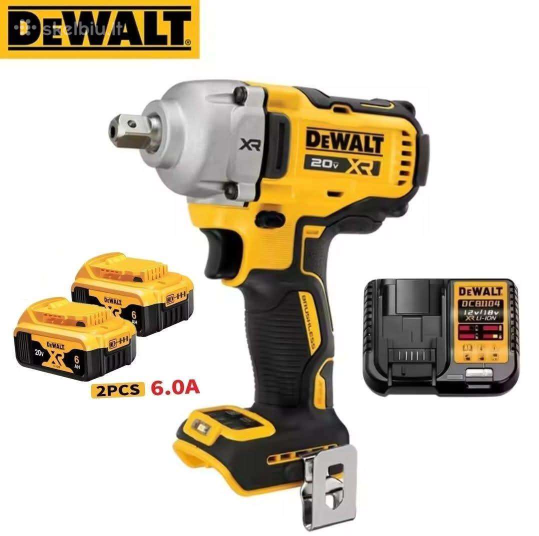 Dewalt Dcf892 20v Smūginis Suktuvas 1/2"