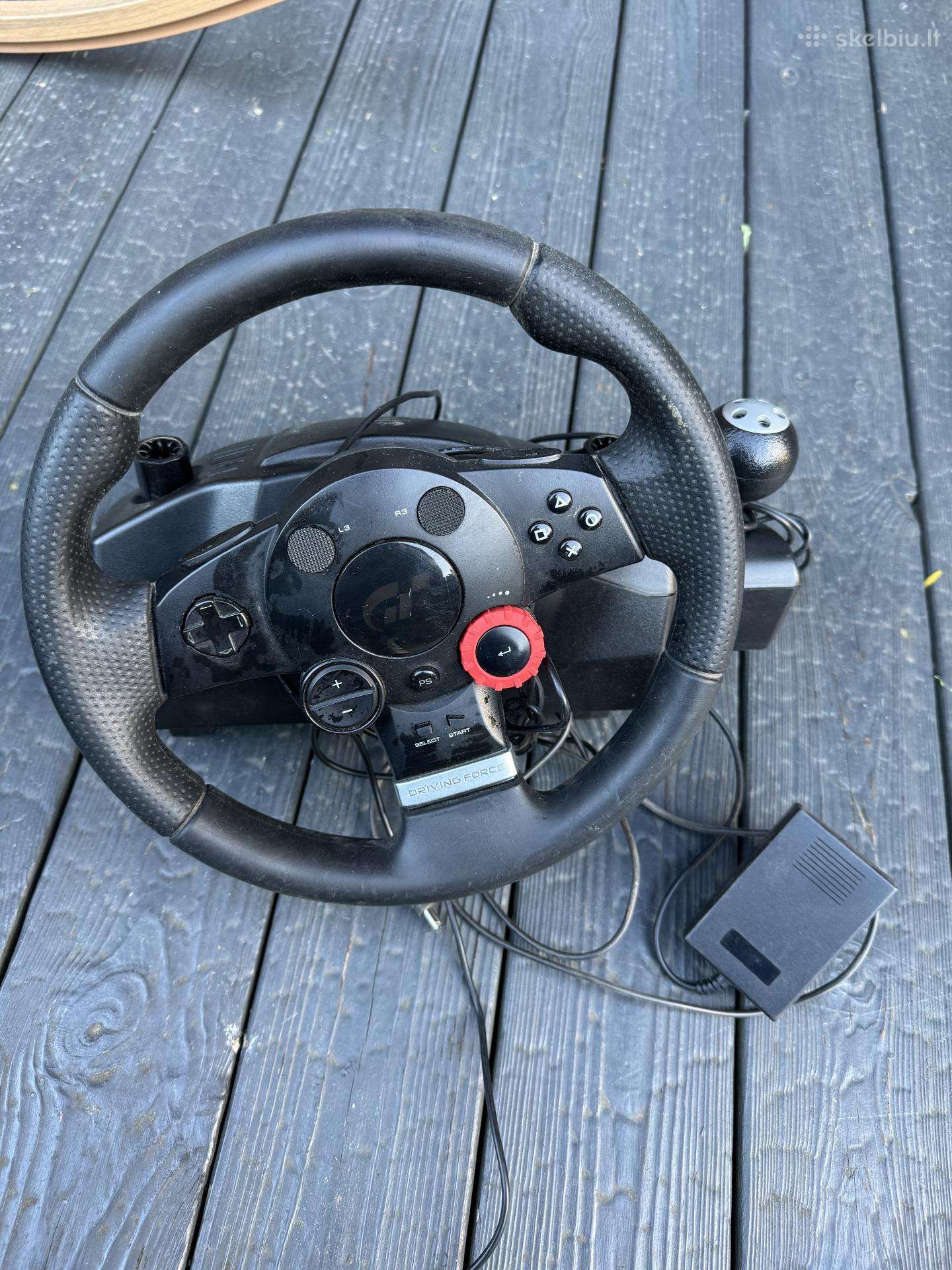 Logitech GT driving force vairas