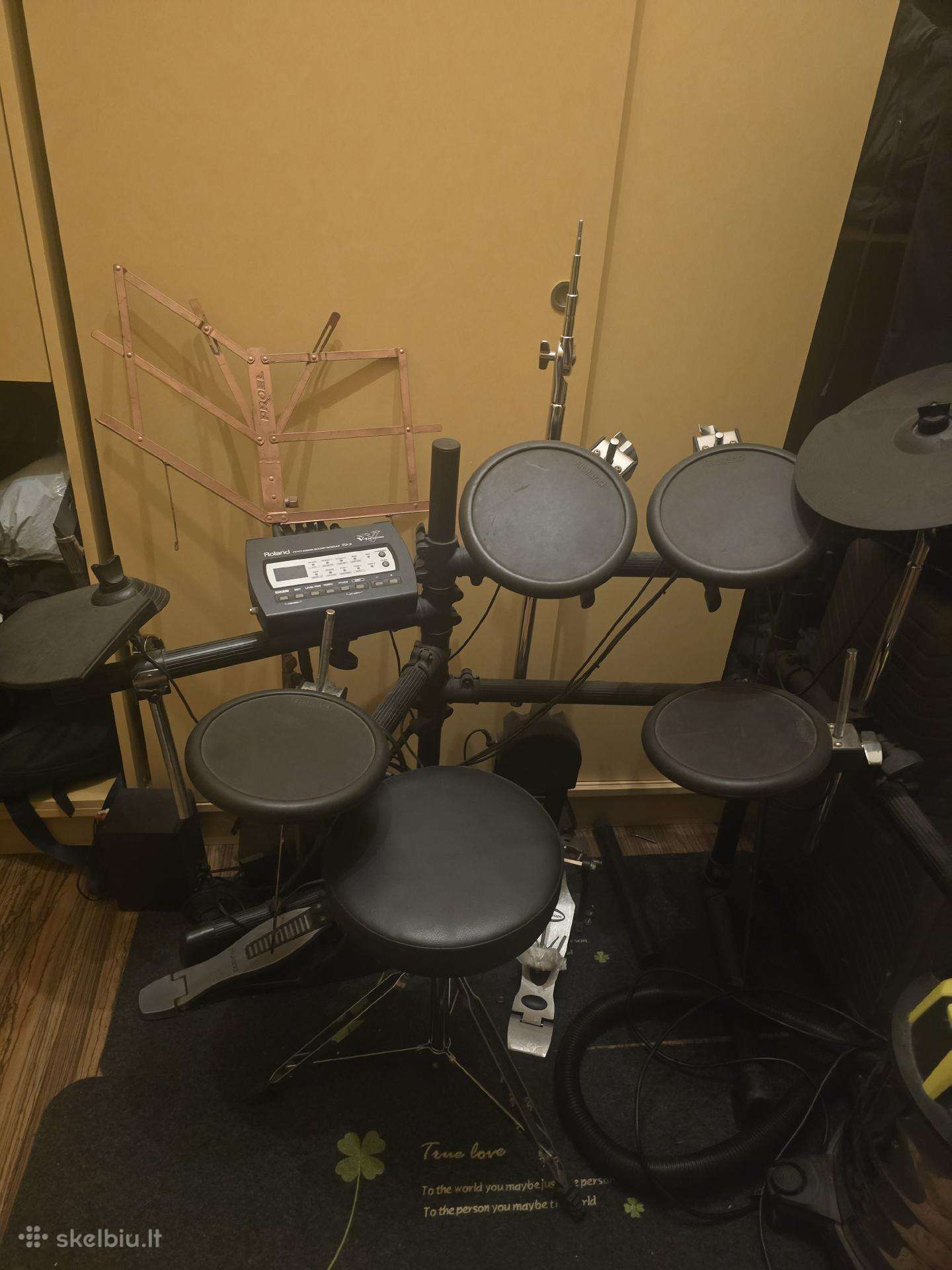 Naudoti elektriniai būgnai Roland Td-3