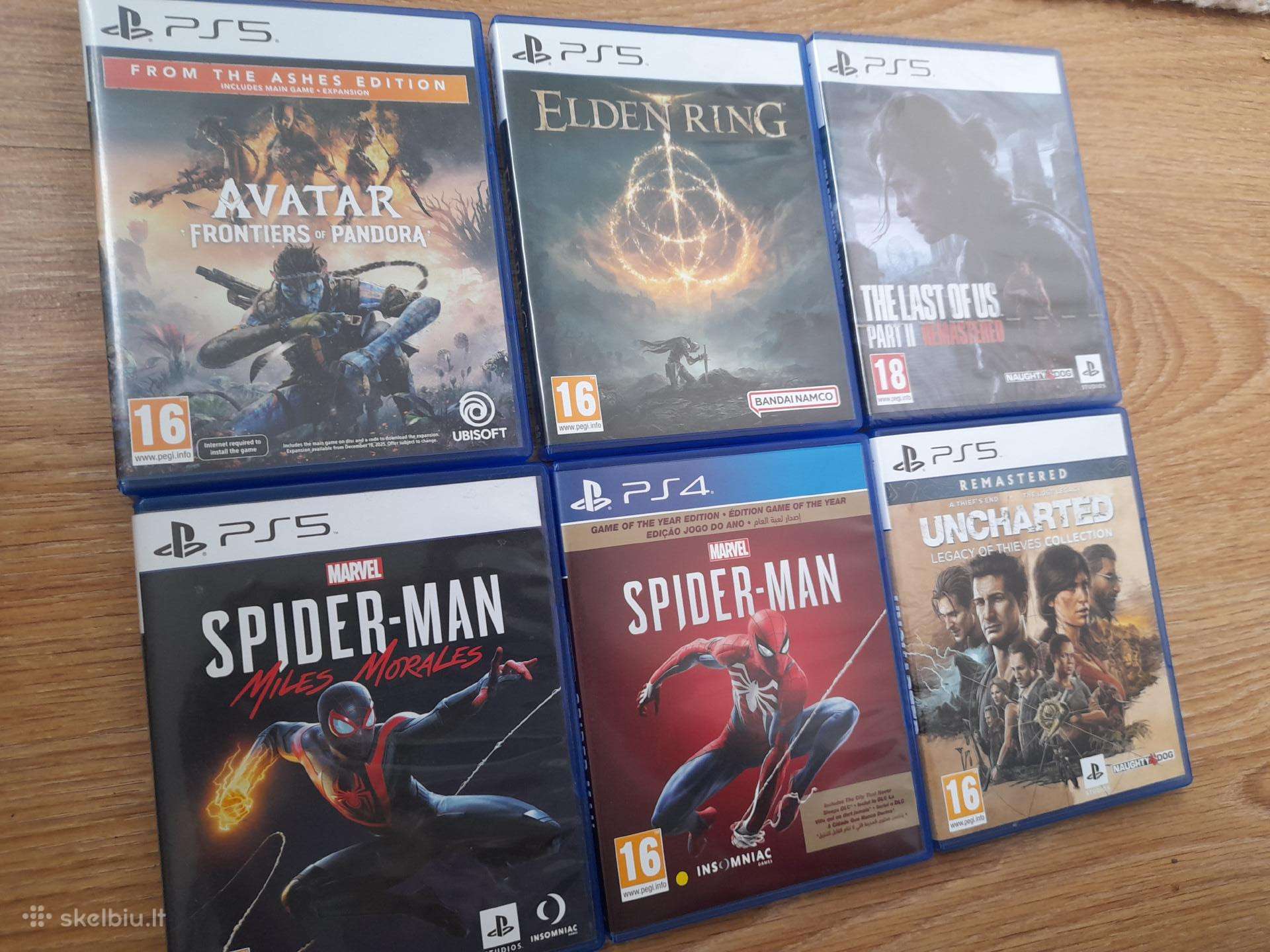 Sony ps4/5 žaidimai