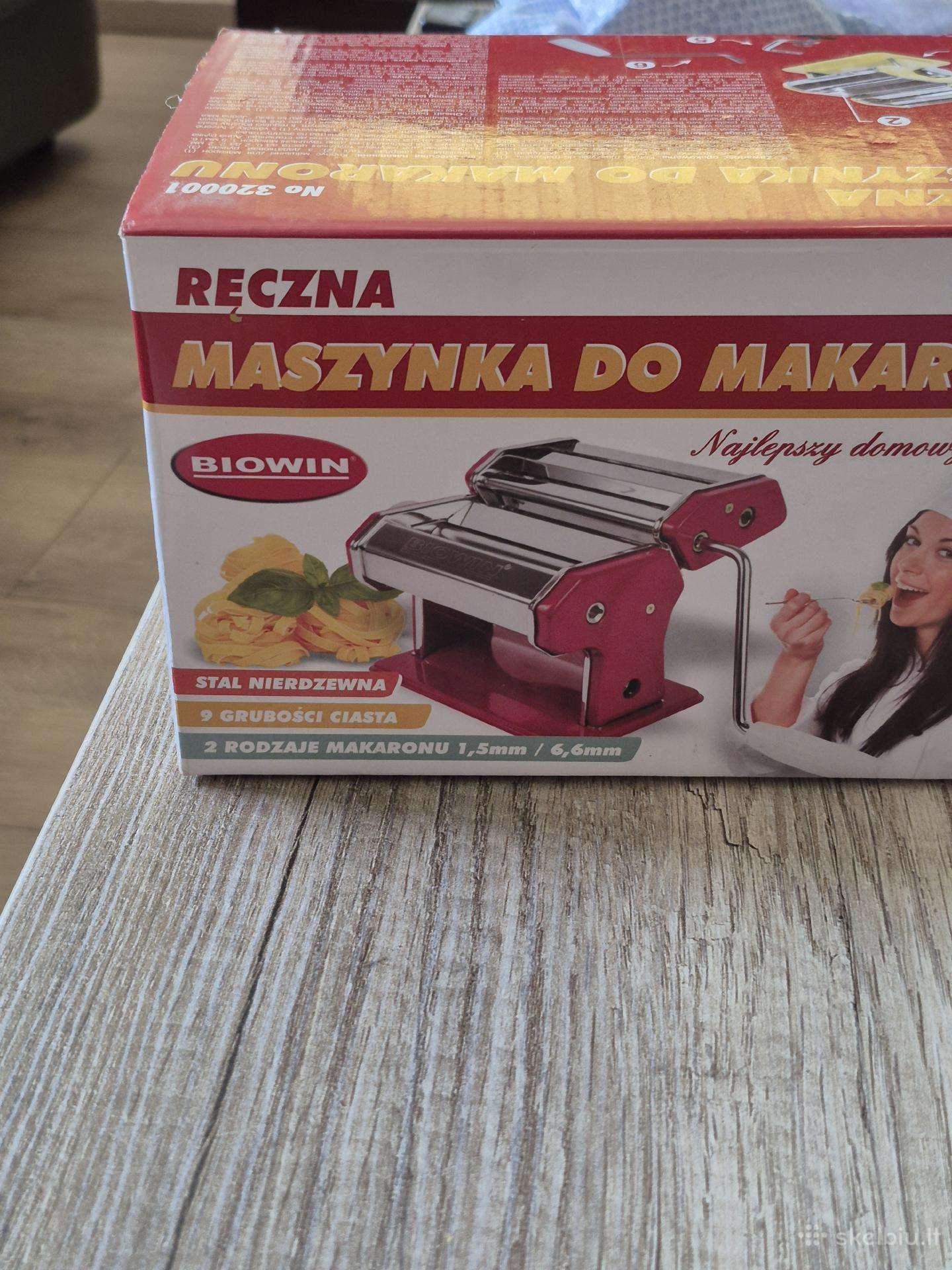 Makaronu mašinelie.