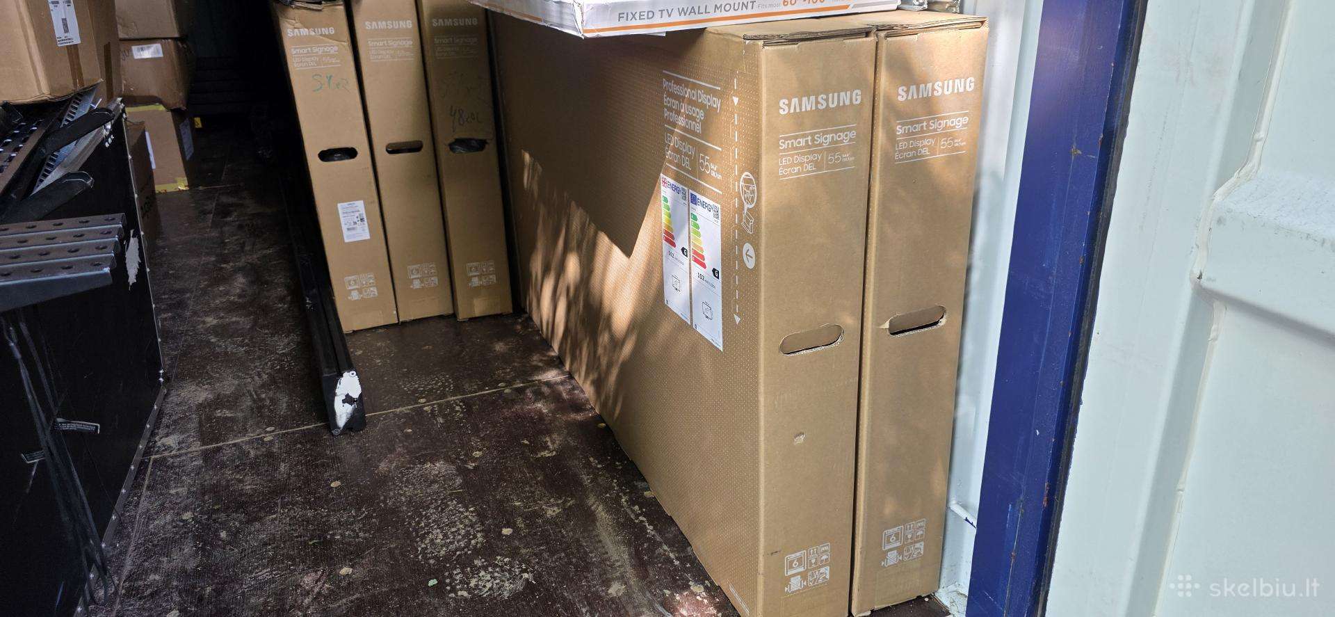 Samsung komerciniai TV, stovai, laikikliai