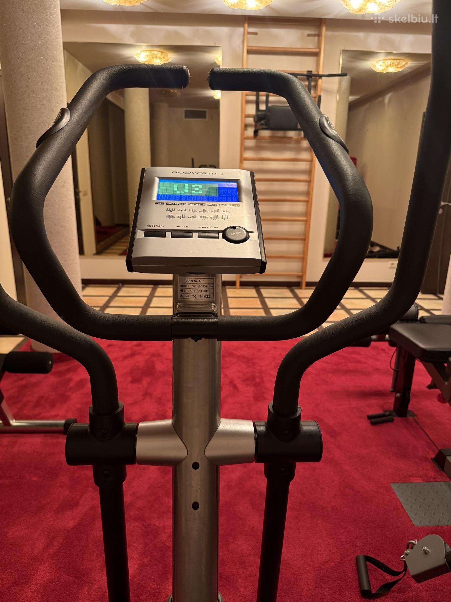 Elipsinis treniruoklis Bodycraft Ect-2500
