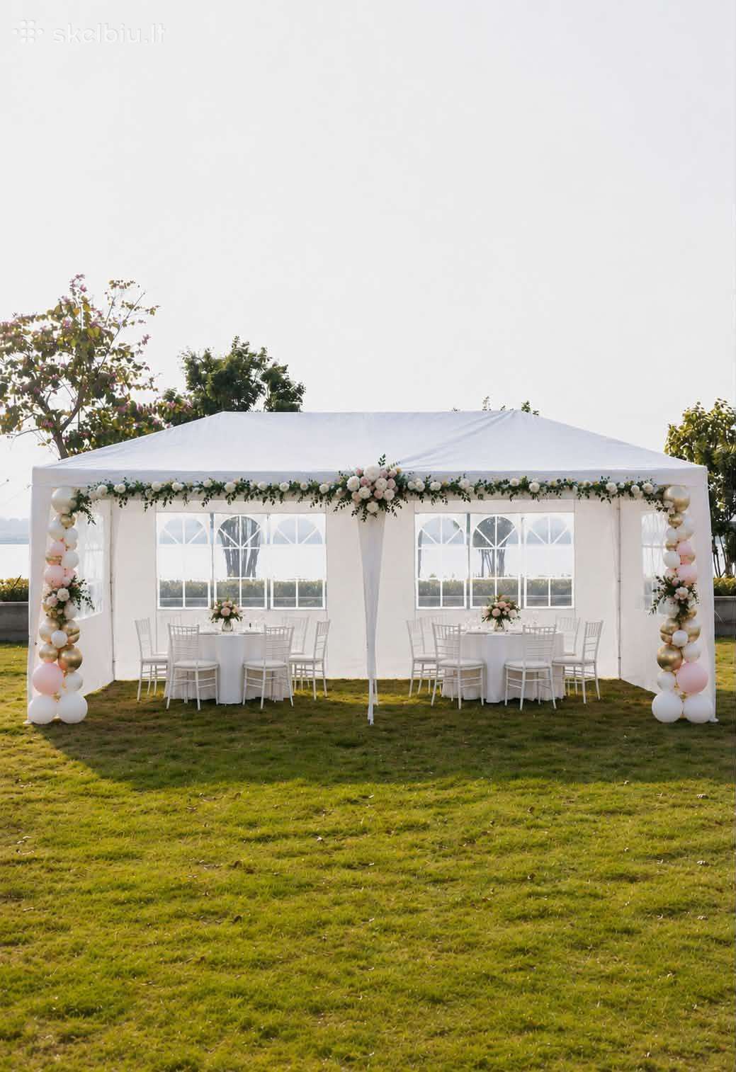 Šventinė 3x6m pavėsinė