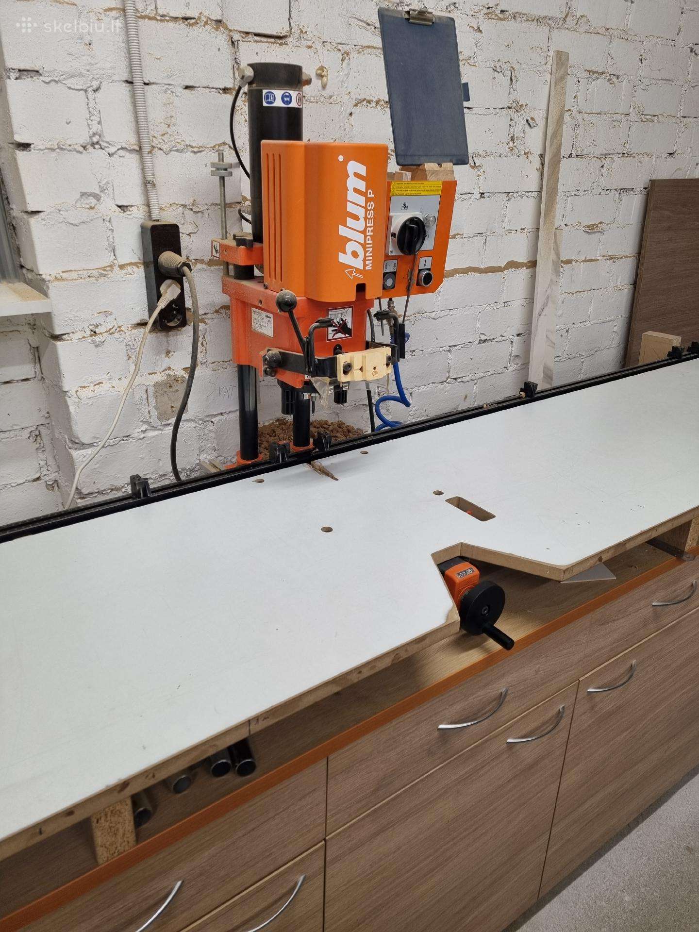 Parduodamos ,blum"minipress gręžimo staklės