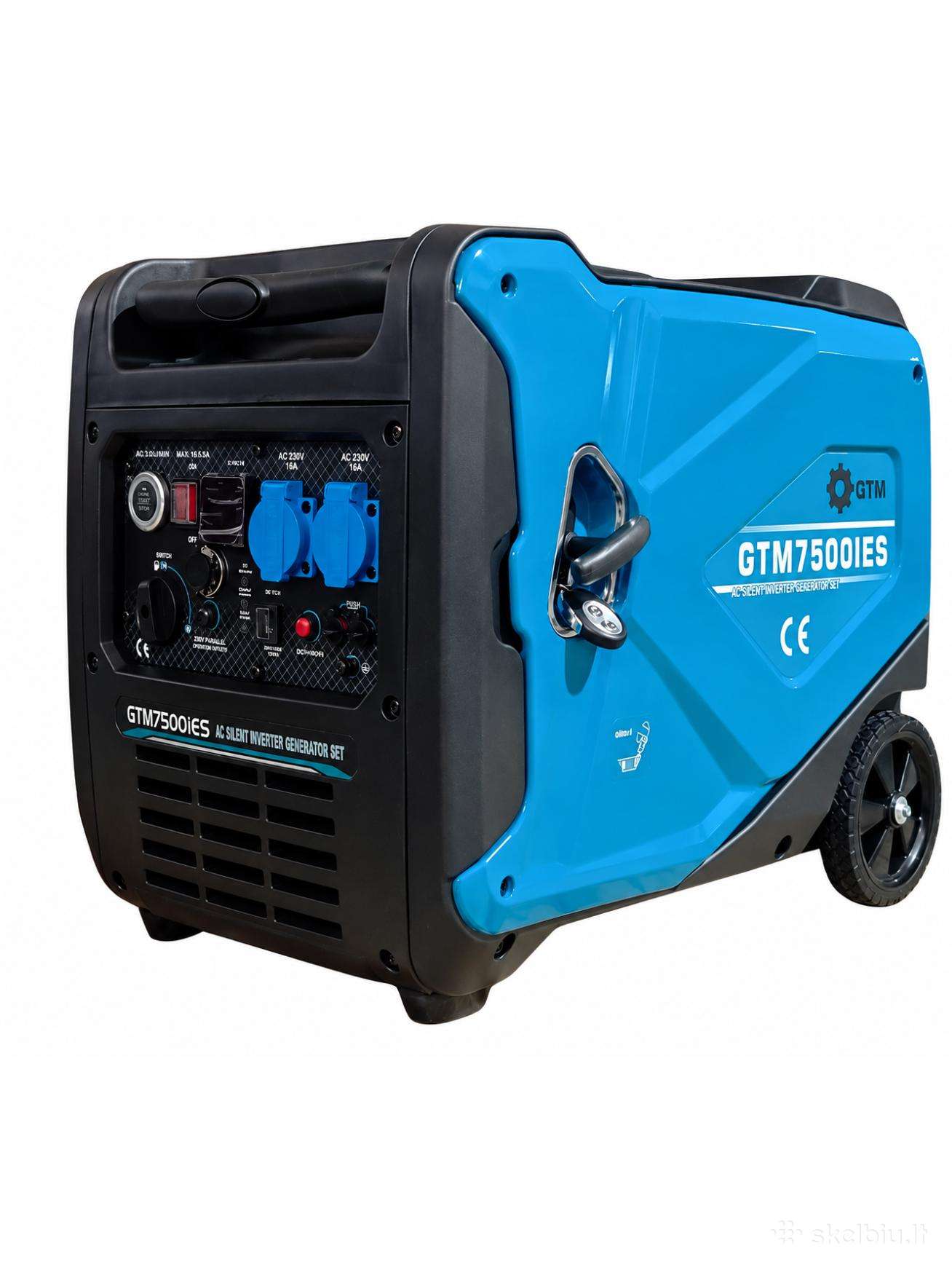 Perku invertorini generatorių Gtm 7500ies 6,5kw