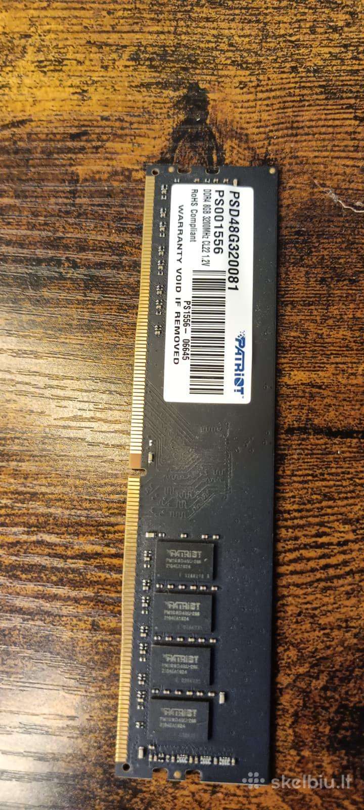 Patriot Signature 8 GB Ddr4-3200 RAM – Psd48g32008
