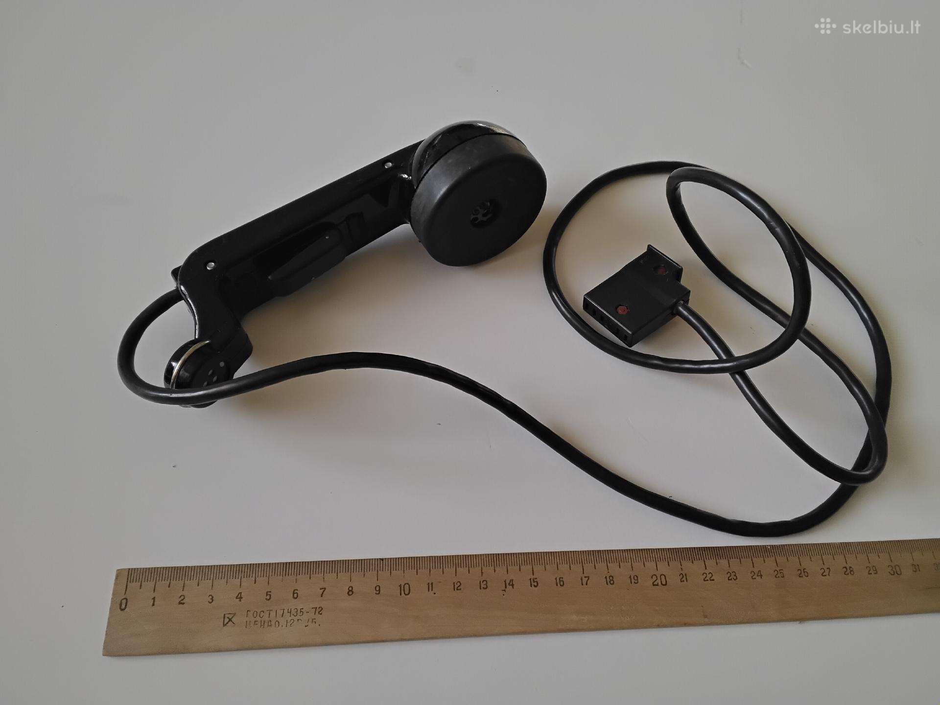 Telefonas ir radijo stotis ragelis