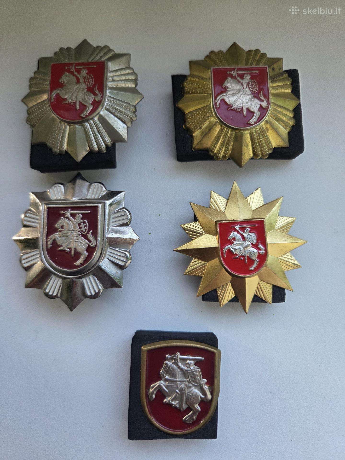 Kokarda, kokardos, ženklai