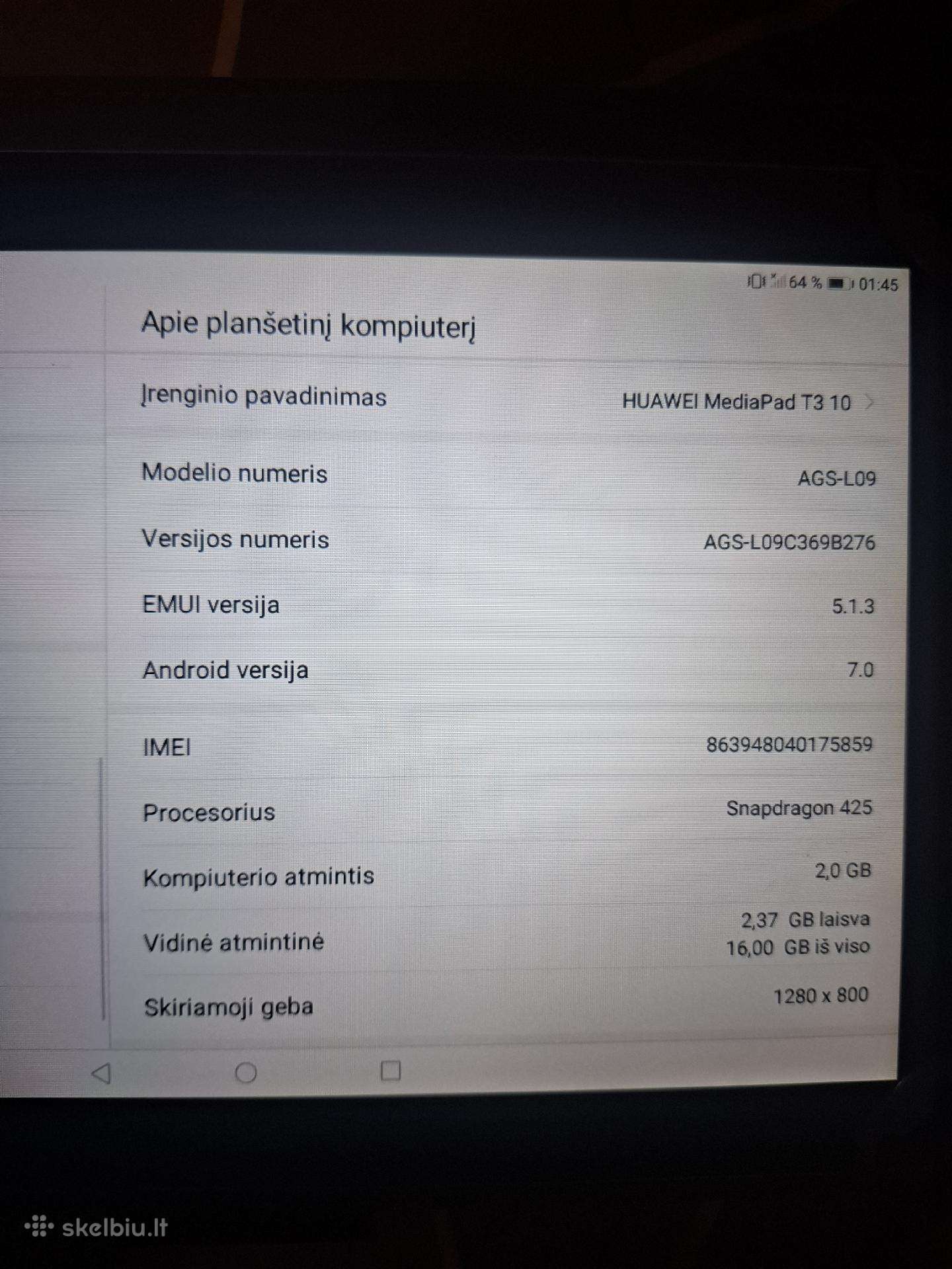 Naudotas bet veikia puikiai
