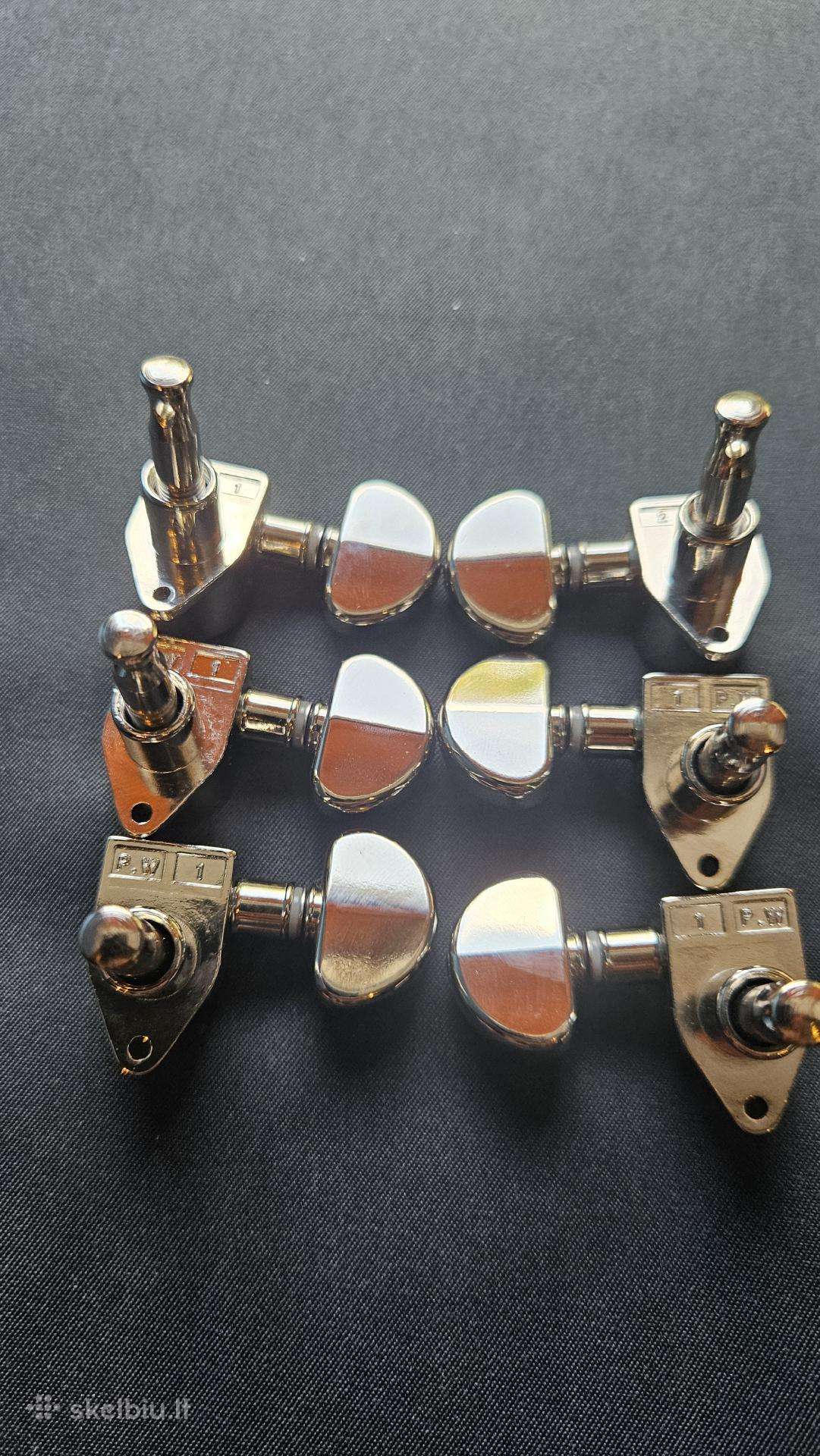 Grover Rotomatics (3l+3r, Nickel) Tuners (Gibson)
