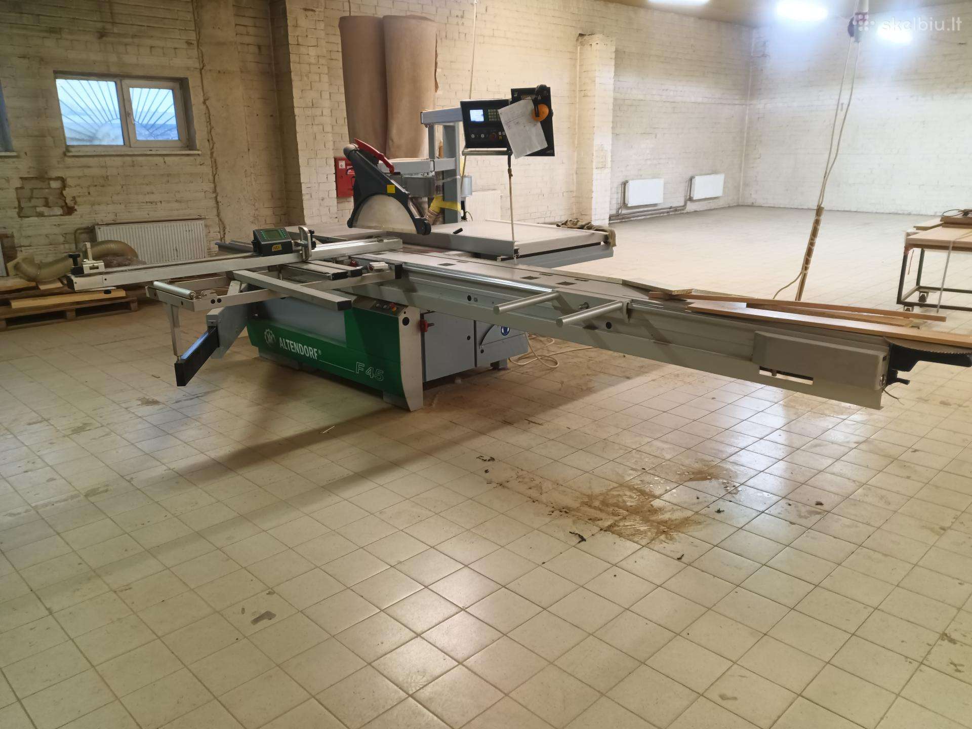 Formatinio pjovimo staklės Altendorf F 45