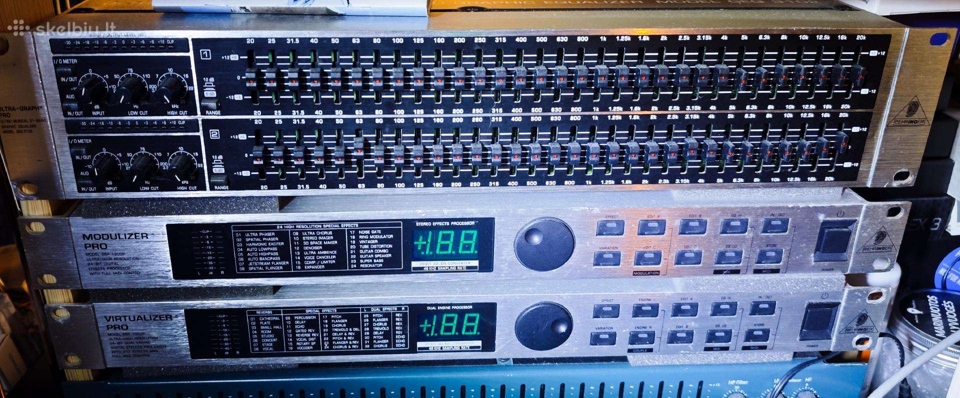Behringer Geq3102 ekvalaizeris