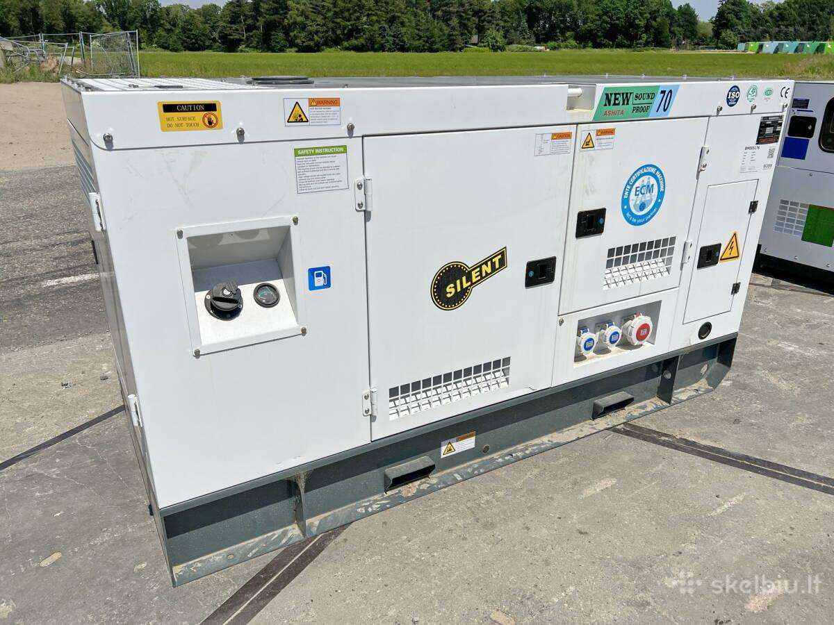 56kw, 3 fazių, 230/400 V generatorius