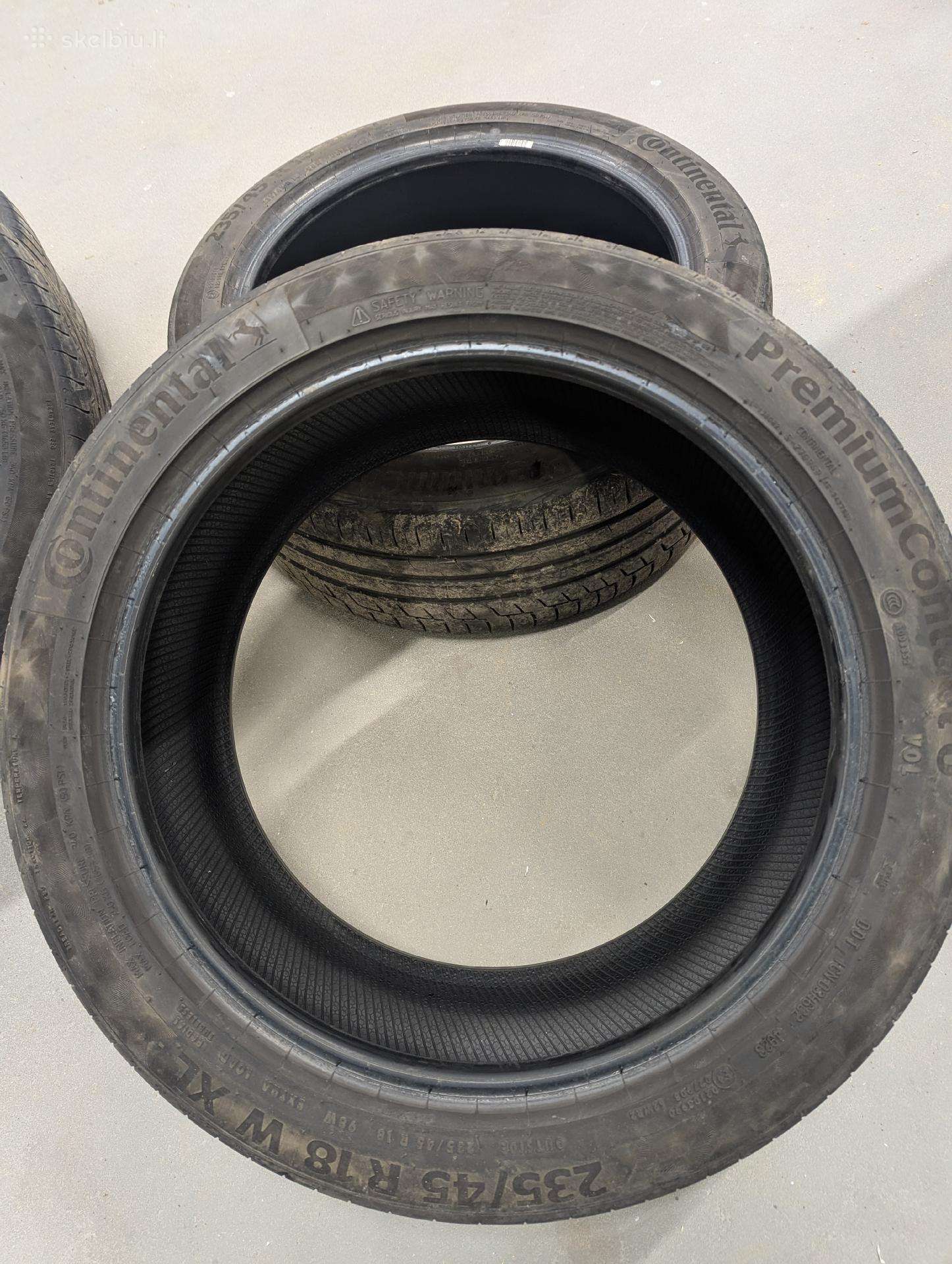 Continental padangos 235/45r18