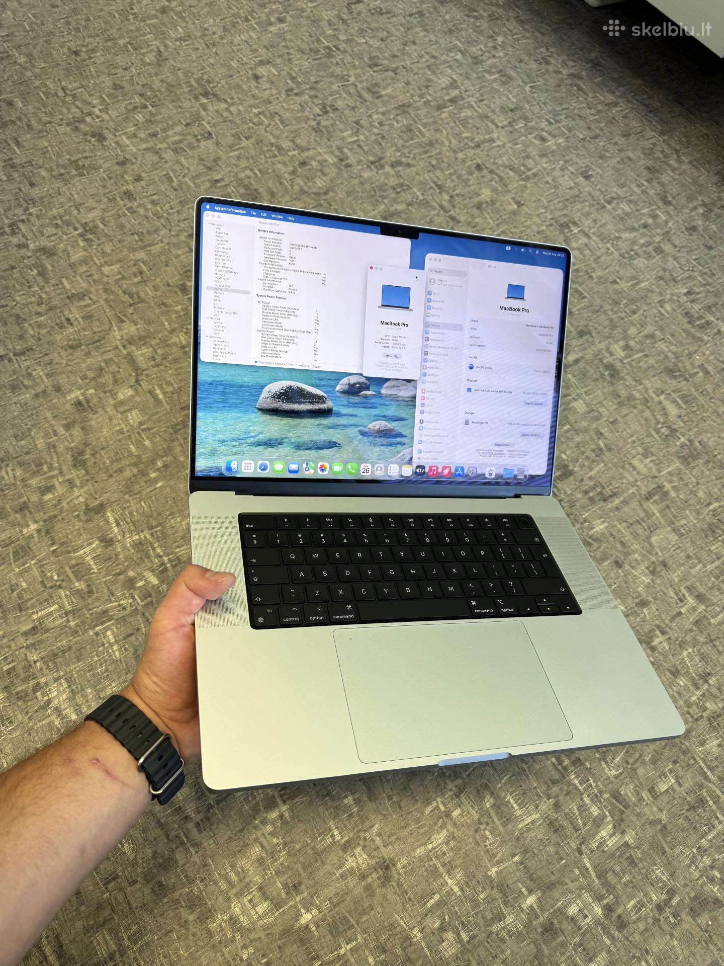 MacBook Pro 16" 16ram/1tb/94% bat